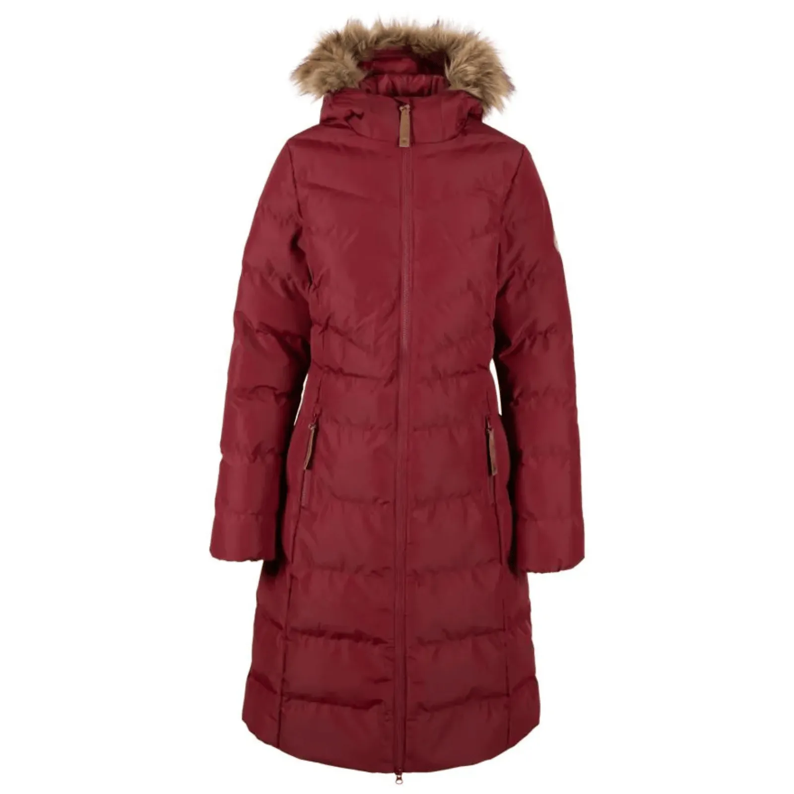 Trespass Womens Audrey Padded Waterproof Faux Fur Jacket