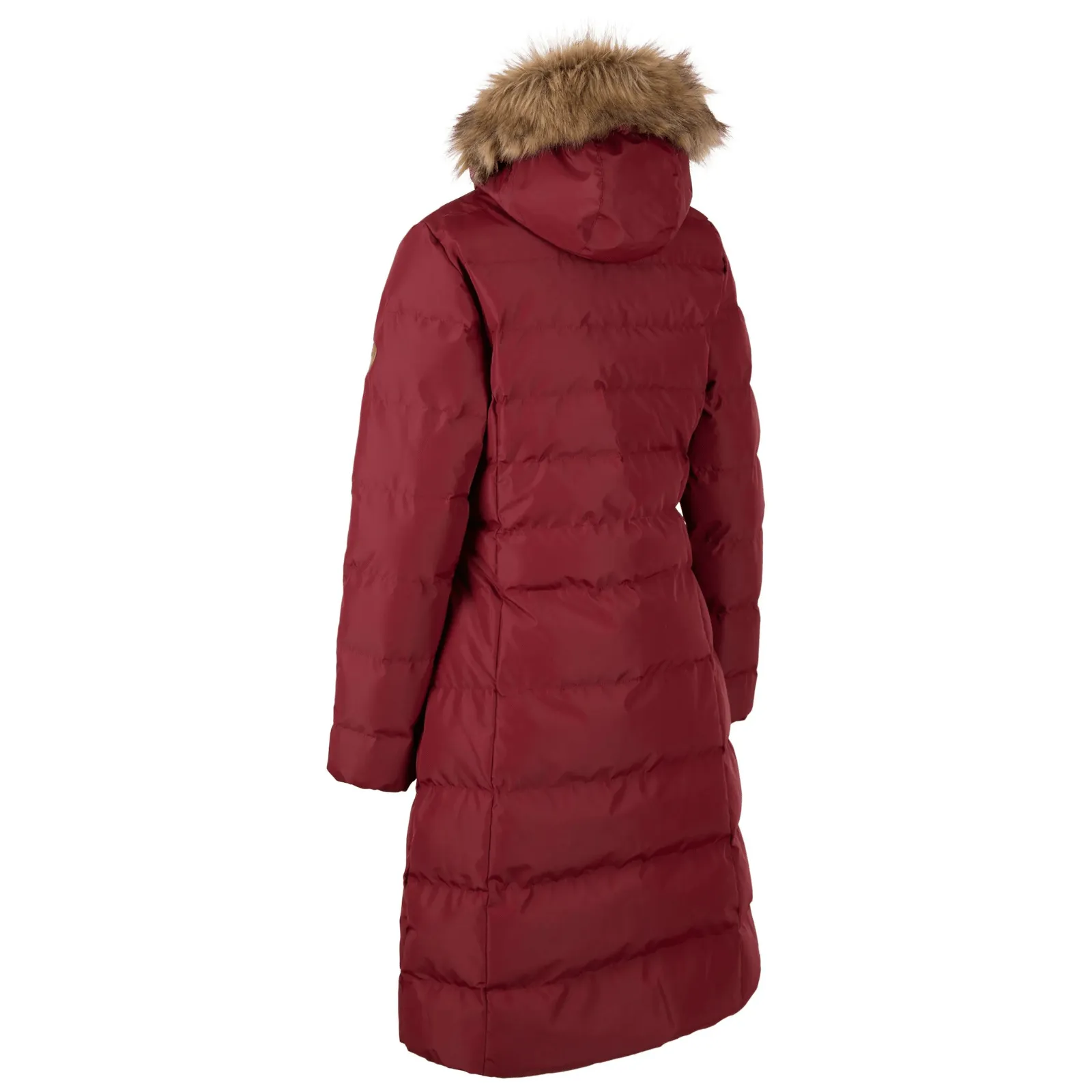 Trespass Womens Audrey Padded Waterproof Faux Fur Jacket