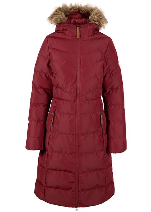 Trespass Womens Audrey Padded Waterproof Faux Fur Jacket