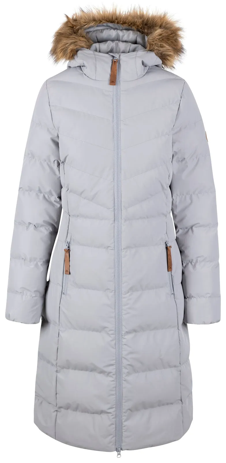 Trespass Womens Audrey Padded Waterproof Faux Fur Jacket