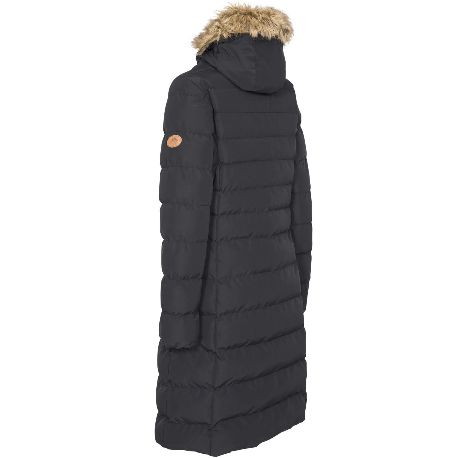 Trespass Womens Audrey Padded Waterproof Faux Fur Jacket