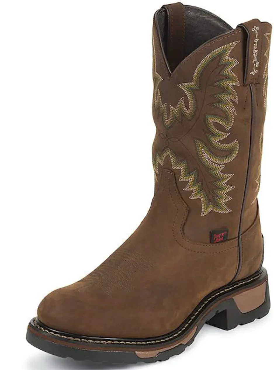 TW1018 - Tony Lama Men's Harlingen Work Boot - Tan Cheyenne