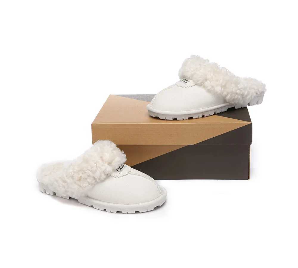 UGG AUSTRALIAN SHEPHERD Ugg Slipper Double Faced Sheepskin Waffle Curly