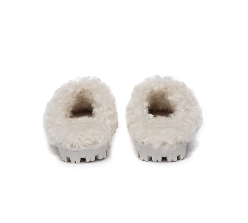 UGG AUSTRALIAN SHEPHERD Ugg Slipper Double Faced Sheepskin Waffle Curly