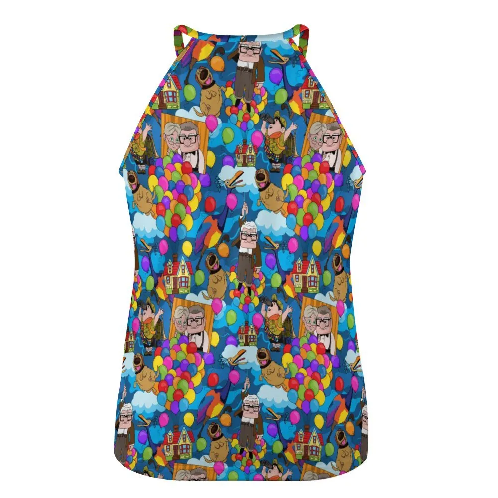 Up Favorites Women's Round-Neck Vest Tank Top