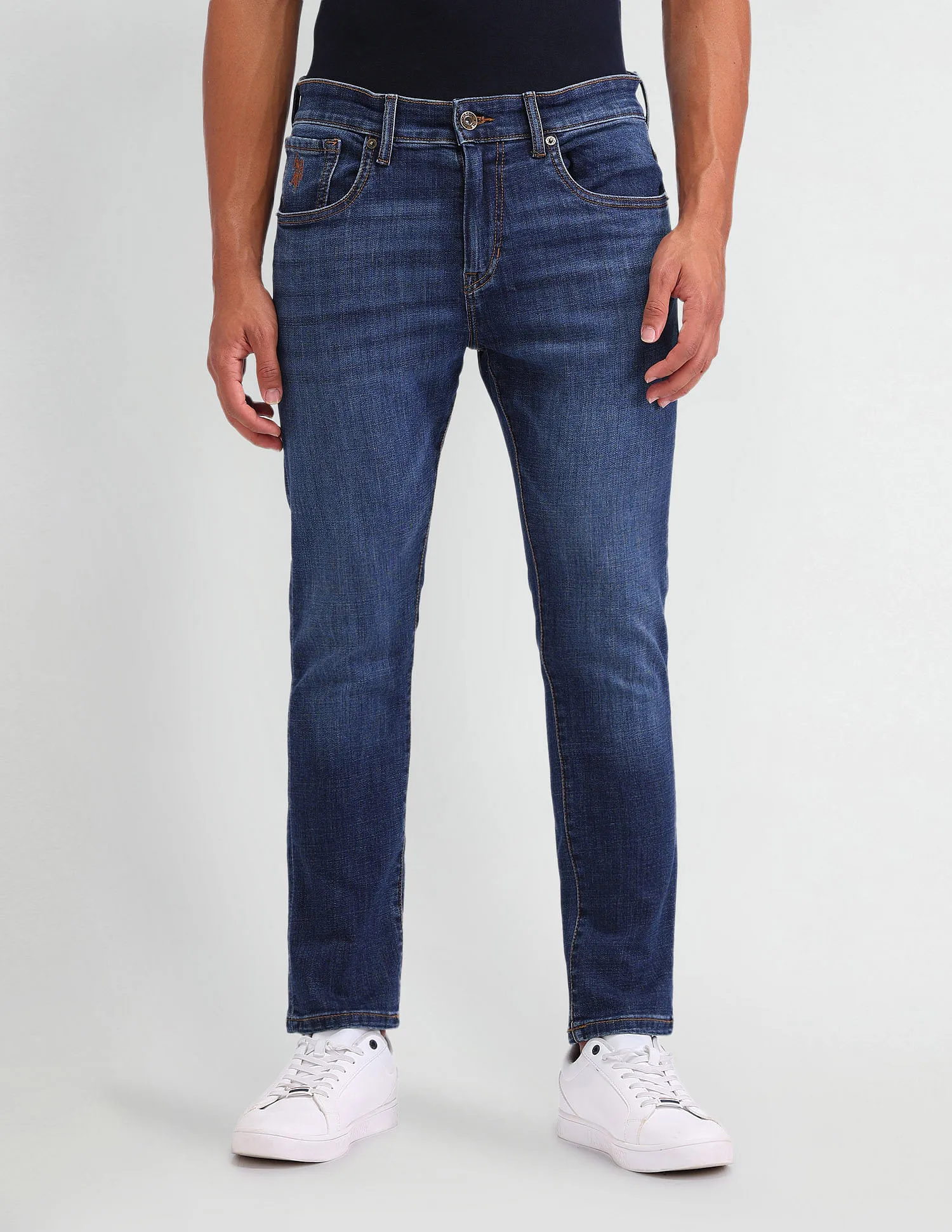 U.S. Polo Assn. Denim Co. Henry Tapered Fit Blue Jeans