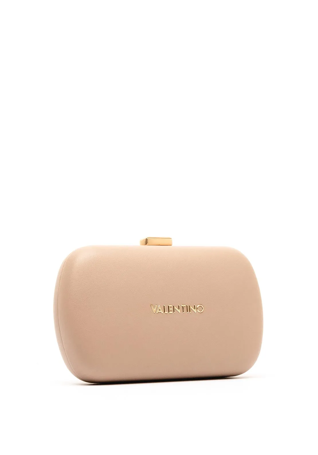 Valentino Aroma Logo Clutch Bag, Neutral