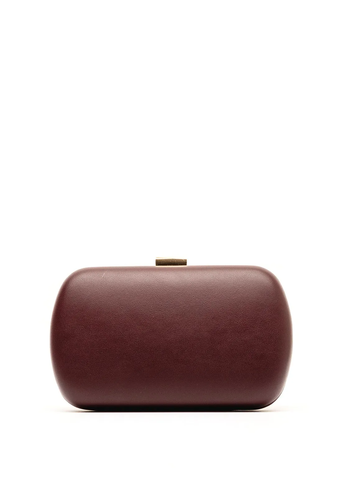 Valentino Aroma Logo Clutch Bag, Wine