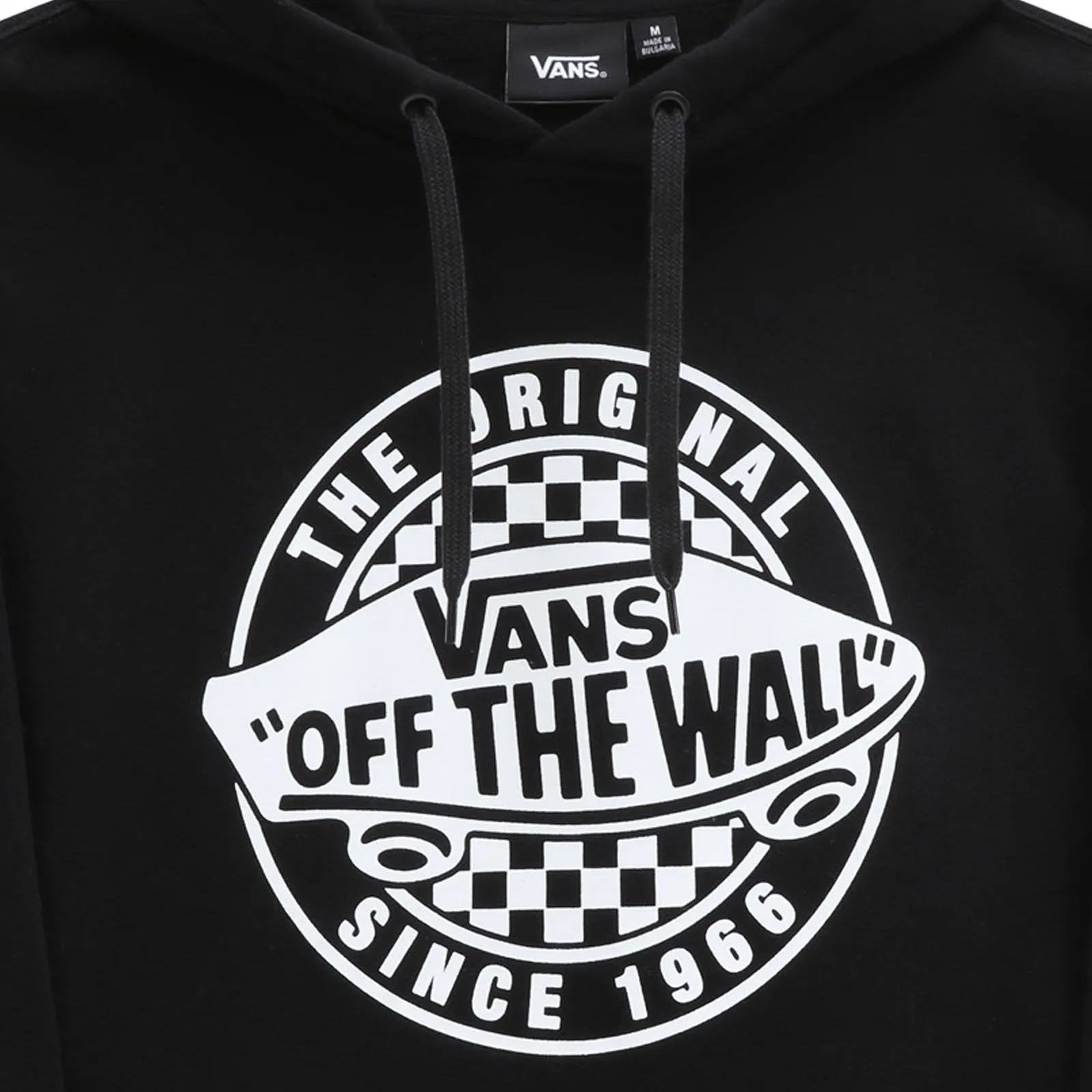 Vans Mens Off The Wall OG 66 Hoodie - Black