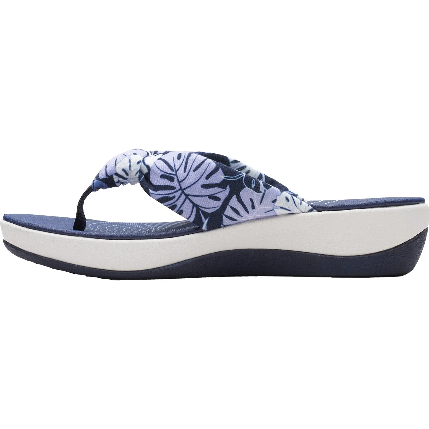 Women's Clarks Cloudsteppers Arla Glison Blue Floral Fabric