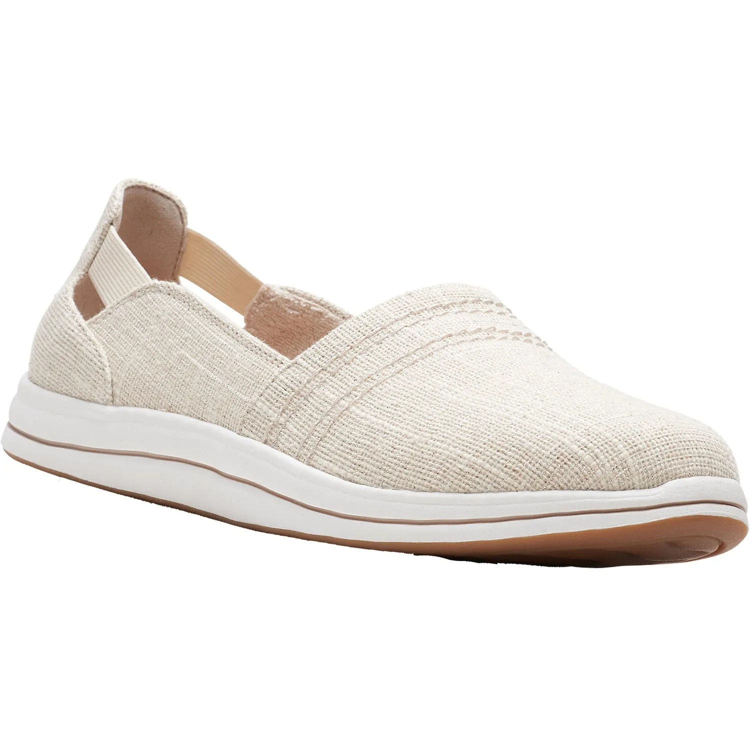 Women's Clarks Cloudsteppers Breeze Step Natural Int Canvas