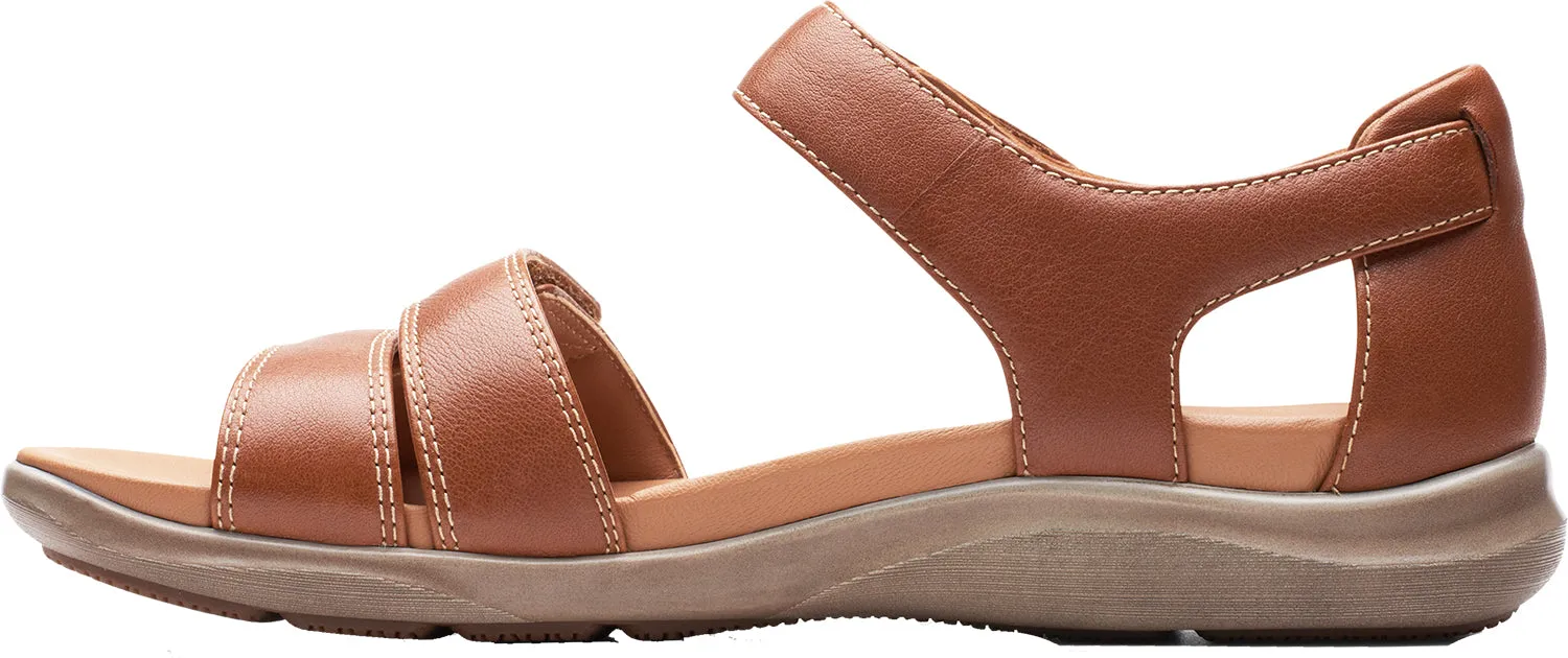 Women's Clarks Kylyn Strap Tan Leather