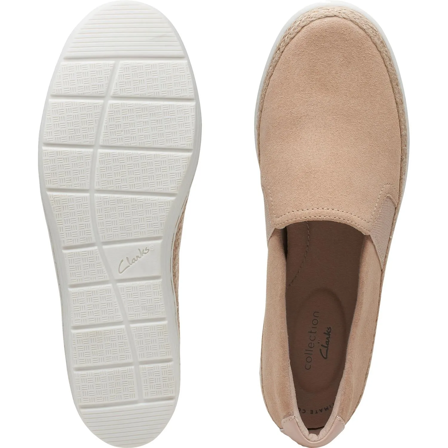 Women's Clarks Marie Sail Blush Suede