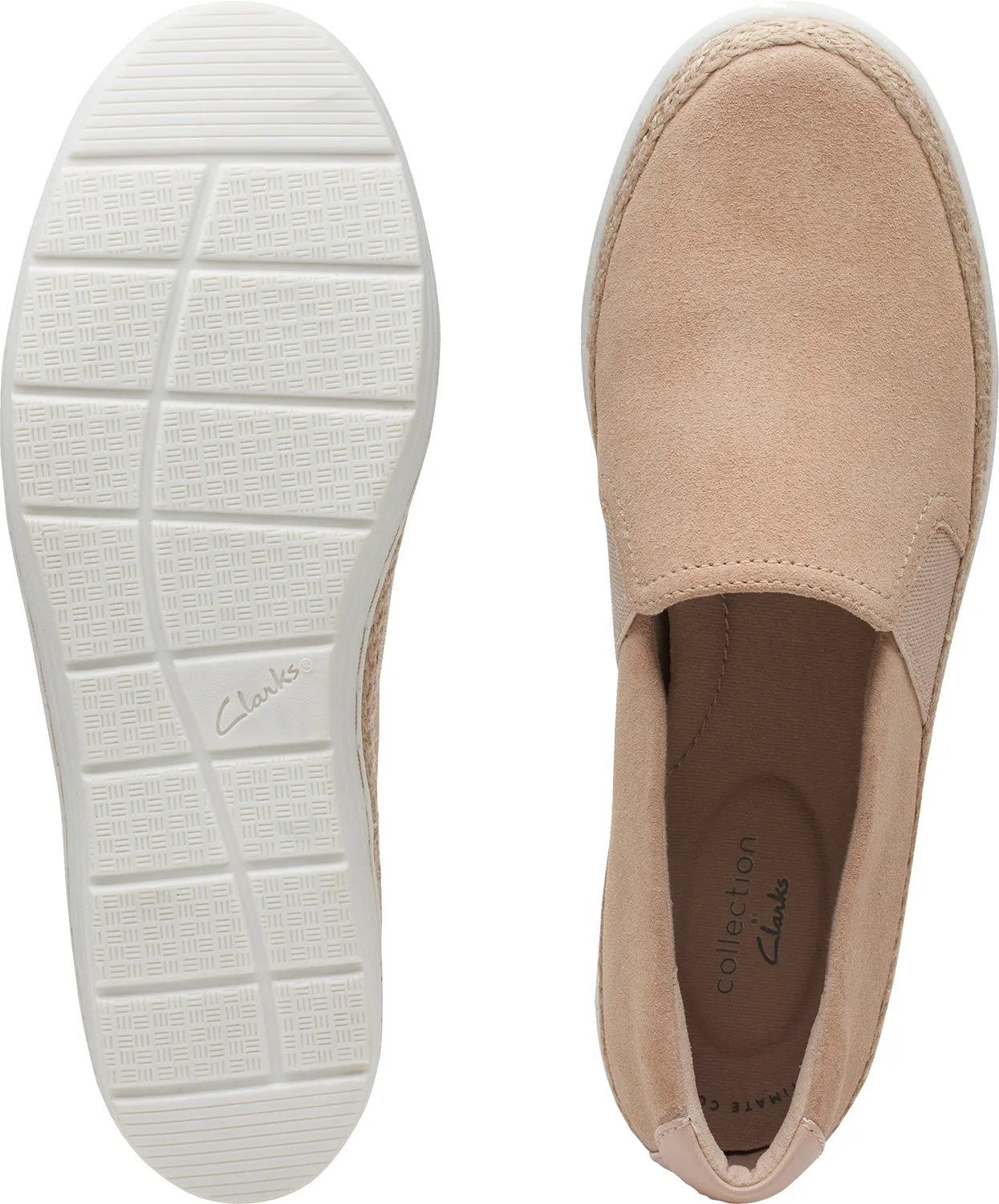 Women's Clarks Marie Sail Blush Suede