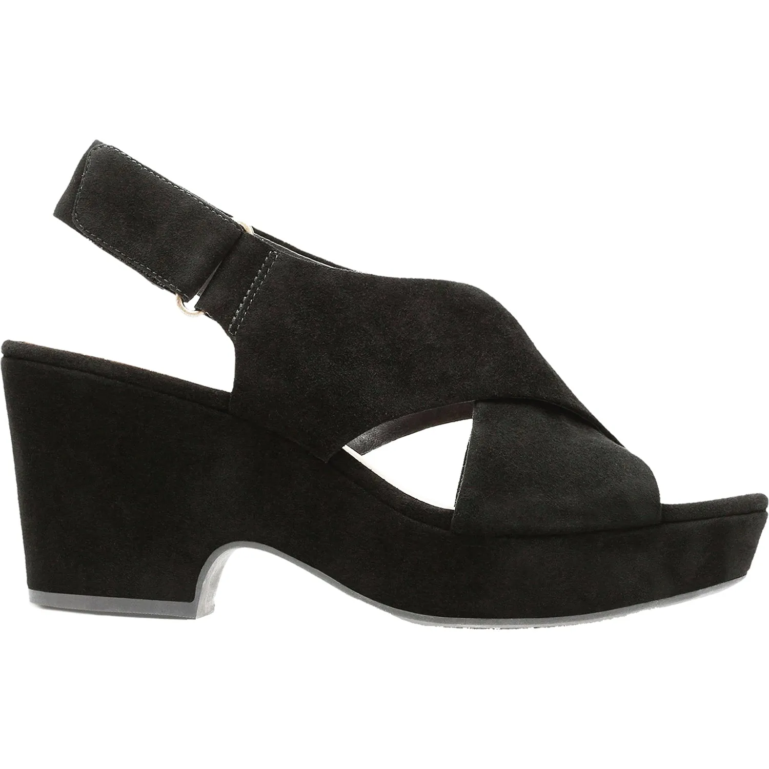 Women's Clarks Maritsa Lara Black Suede