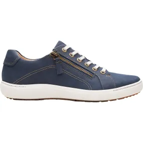 Women's Clarks Nalle Lace Navy Nubuck