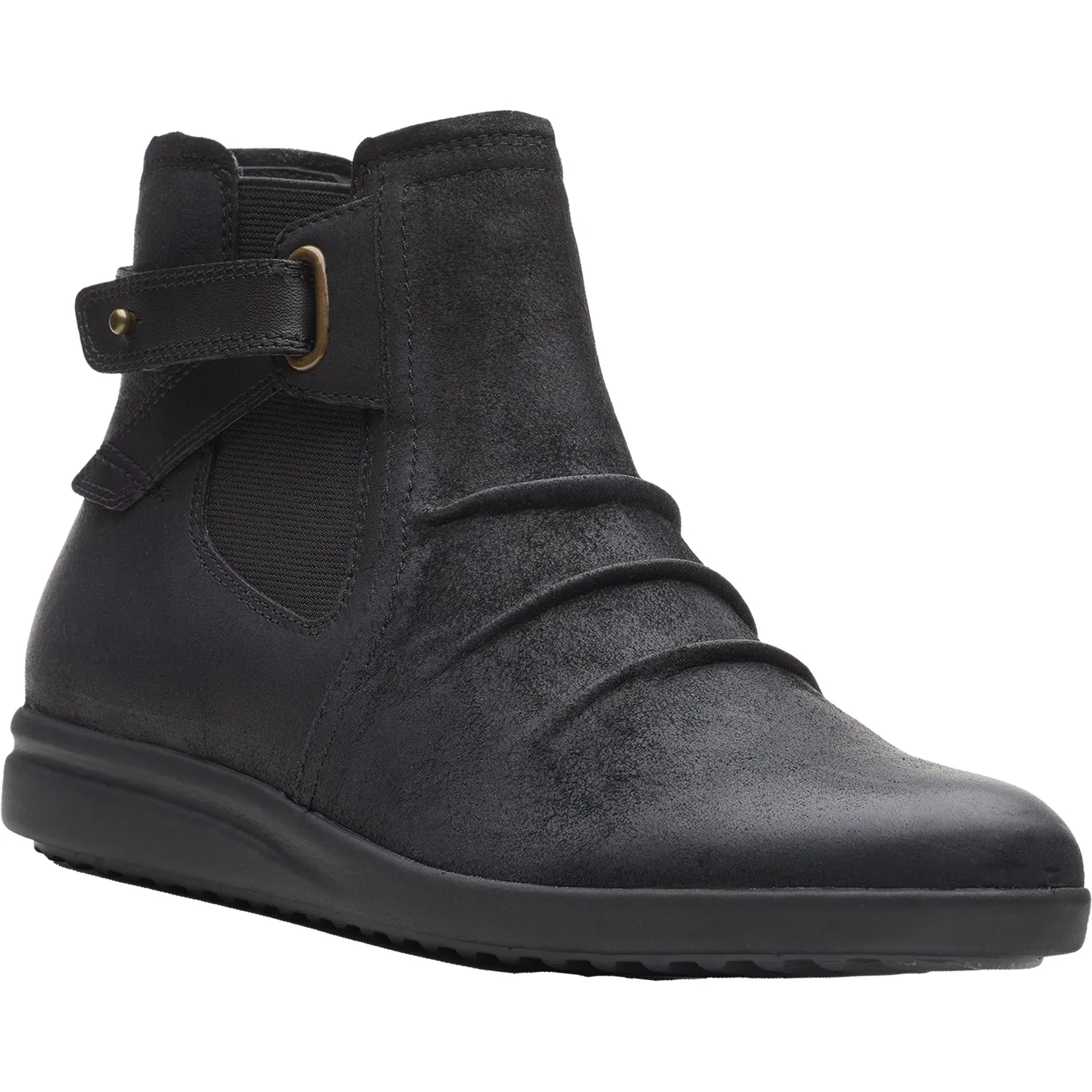 Women's Clarks Tamzen Mid Black Suede