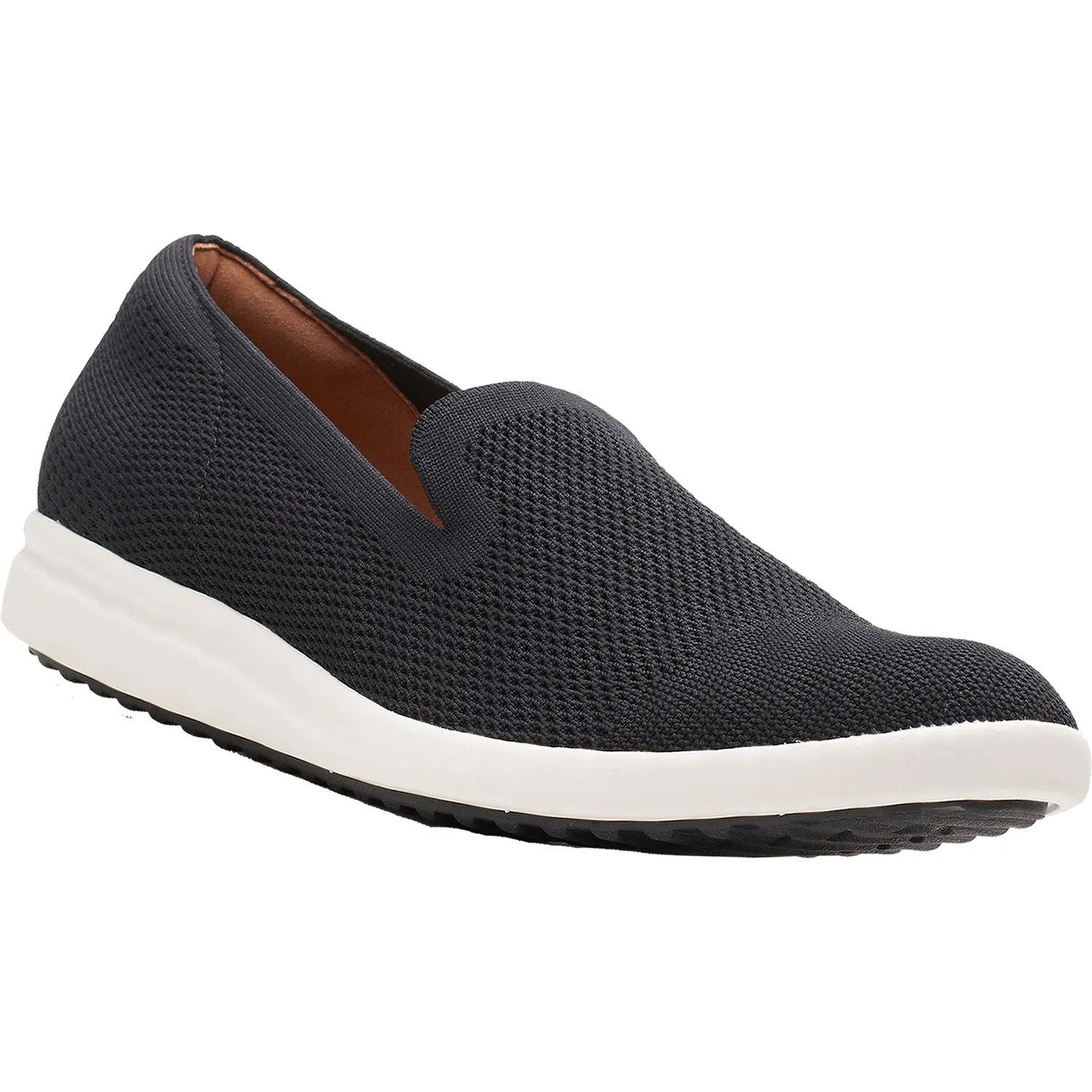 Women's Clarks Tamzen Slip Black Knit Fabric