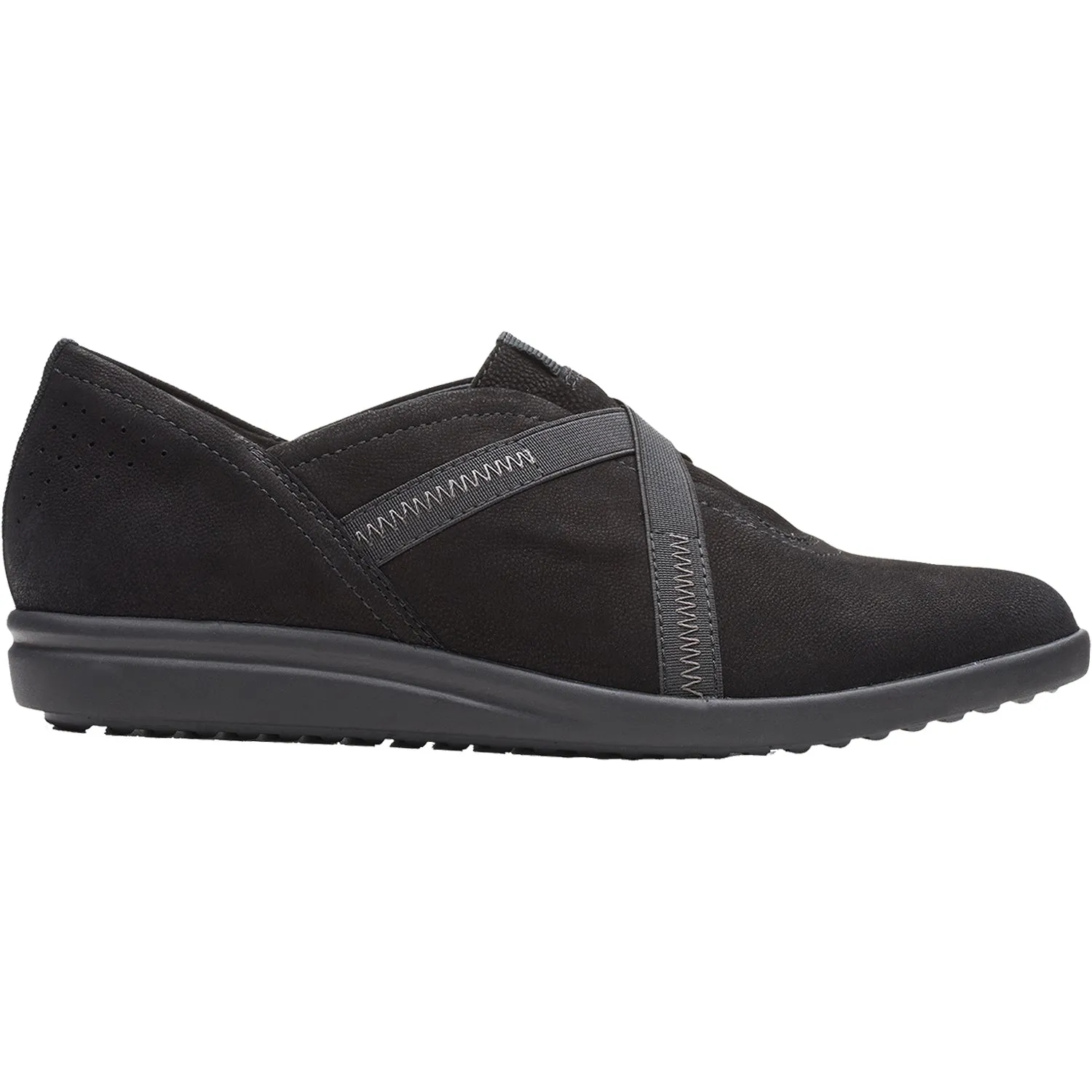 Women's Clarks Tamzen Step Black Nubuck