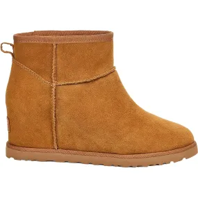 Women's UGG Classic Femme Mini Chestnut Suede