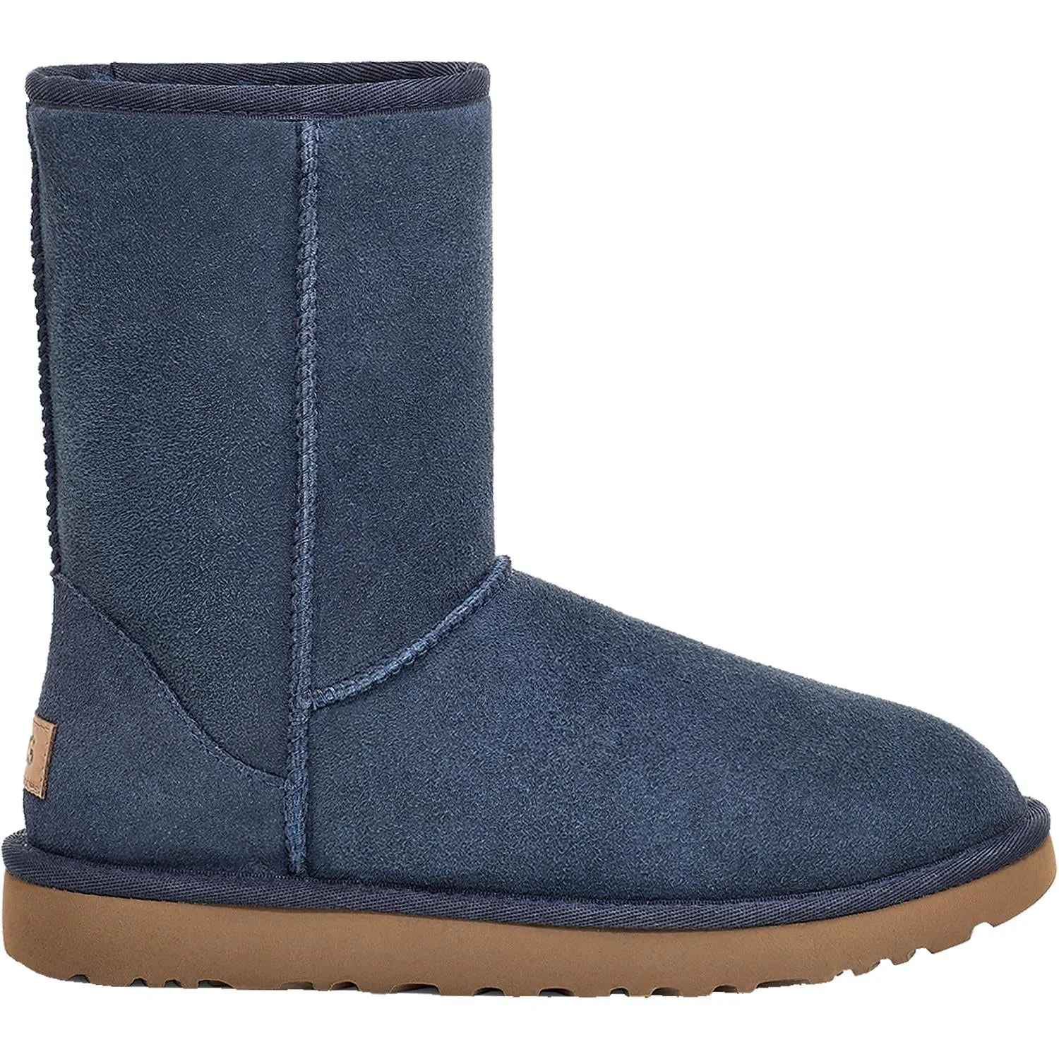 Women's UGG Classic Short II Navy Sheepskin