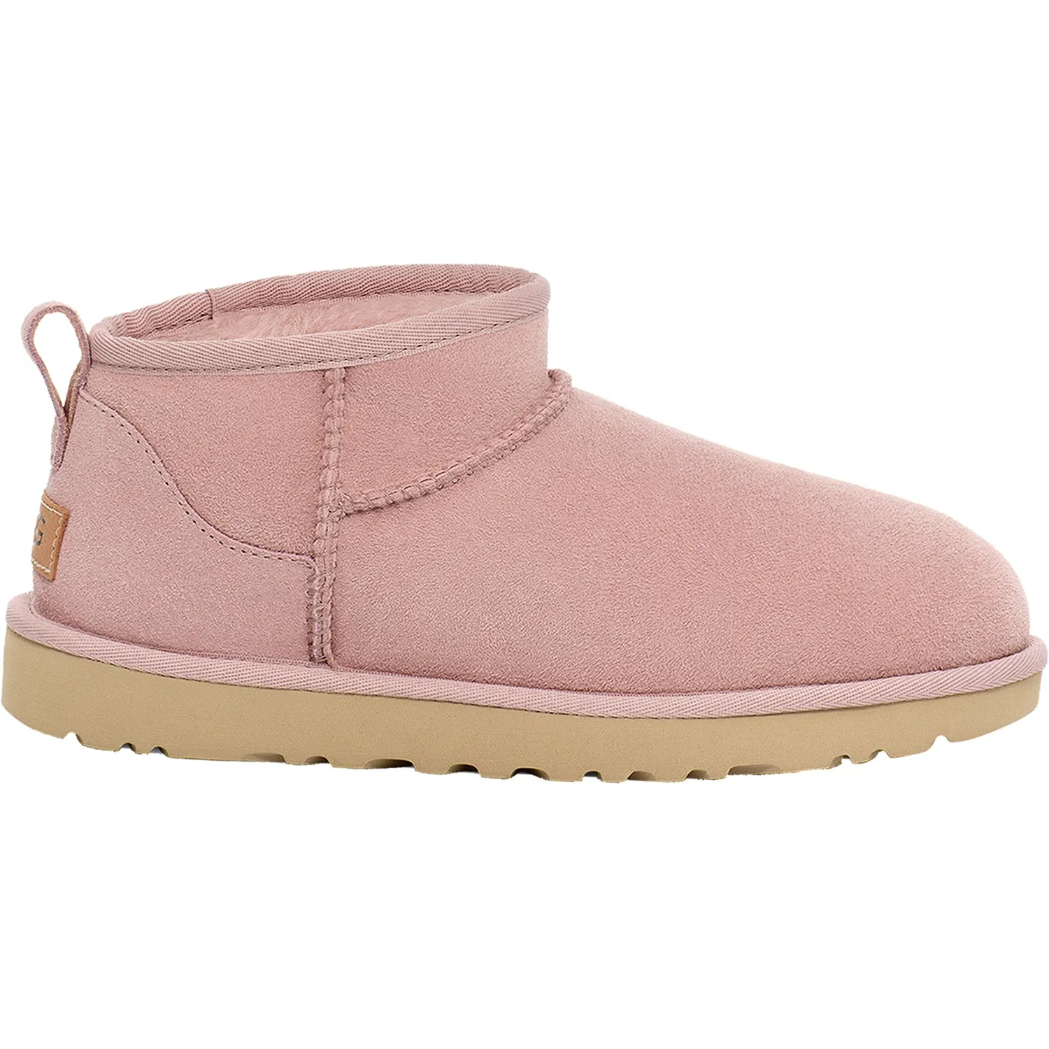 Women's UGG Classic Ultra Mini Rose Grey Sheepskin