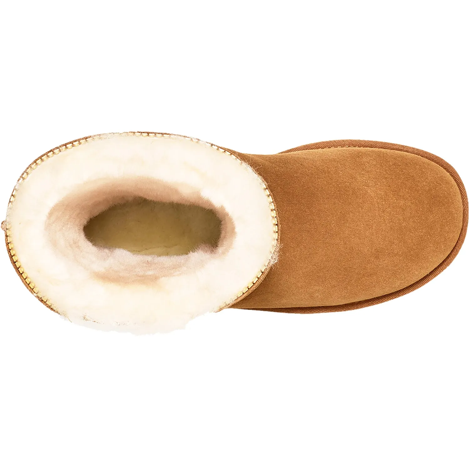 Women's UGG Classic Zip Chestnut Sheepskin