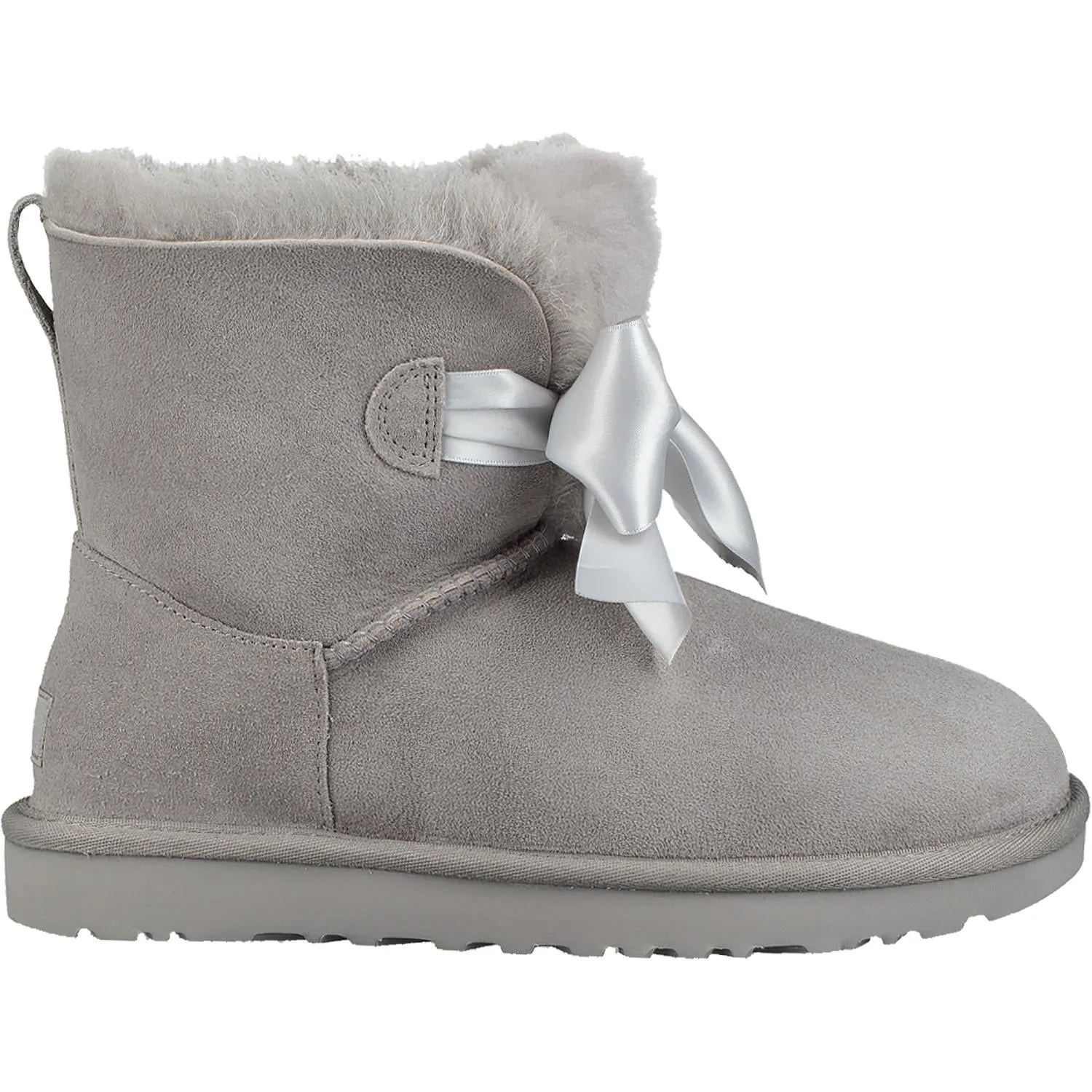 Women's UGG Gita Bow Mini Seal Suede