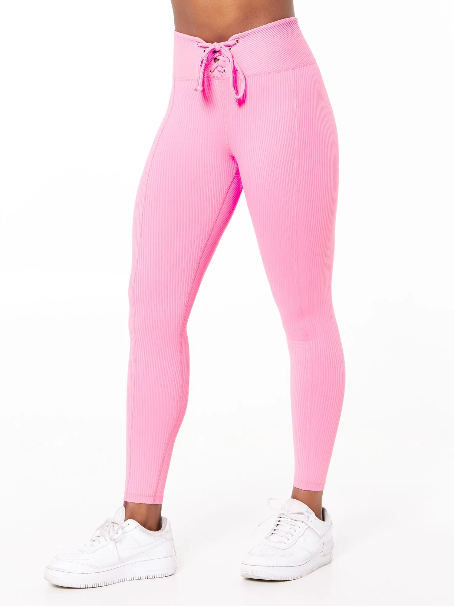 Year of Ours | Ribbed Football Legging | Pink