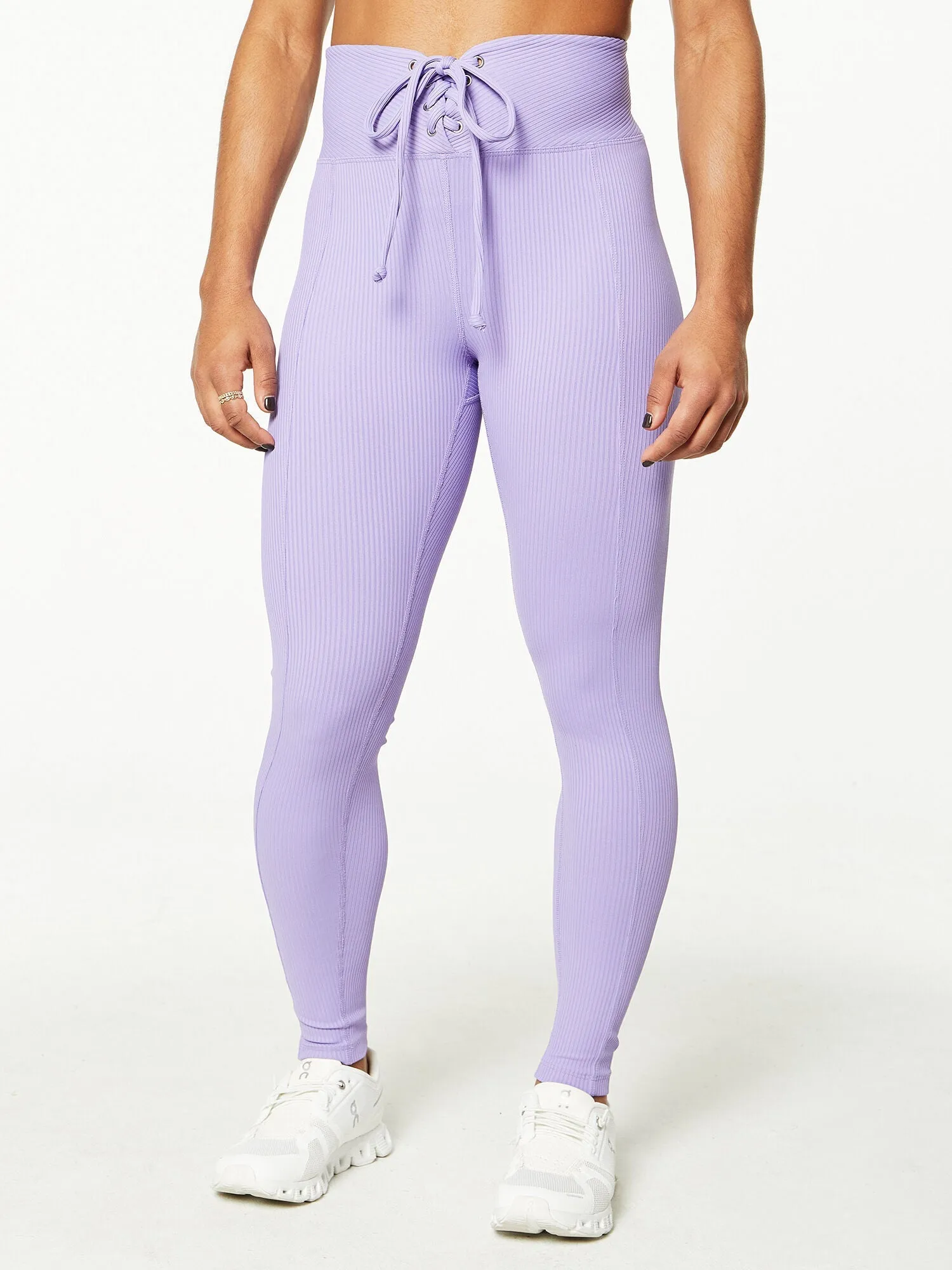 Year of Ours | Ribbed Football Legging | Purple